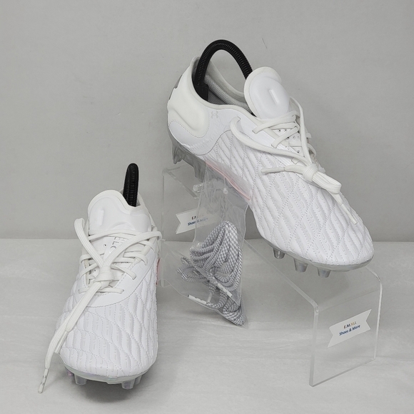 Under Armour Magnetico Elite 3 FG Soccer Cleats Mens Sz 7 White 3026740-101 New main image 7
